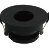 ТЯЛО ЗА GU10 ЧЕРНО АЛУМИНИЙ IP20 MAX-35W OP-2037