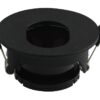 ТЯЛО ЗА GU10 ЧЕРНО АЛУМИНИЙ IP20 MAX-35W OP-2037