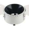 КРЪГЛО ТЯЛО ЗА GU10 БЯЛ АЛУМИНИЙ IP20 MAX-35W OP-2045