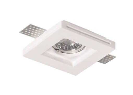 КВАДРАТНО ТЯЛО ЗА ВГРАЖДАНЕ GU10-ЦОКЪЛ MAX-35W GU10-SOCKET MAX-35W
