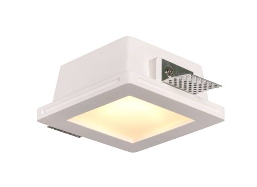 КВАДРАТНО ТЯЛО ЗА ВГРАЖДАНЕ GU10-ЦОКЪЛ MAX-10W FROSTED