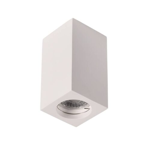 ЛАМПА ЗА ТАВАН КВАДРАТНА GU10-ЦОКЪЛ MAX-10W