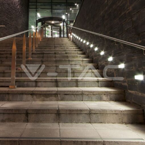 3w Led Осв.За Стъпала 4000k Бяло Правоъг.Ip65-Sku:211326 - Image 8