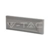 3w Led Осв.За Стъпала 3000k Сиво Правоъг.Ip65-Sku:211331 VTAC-211328