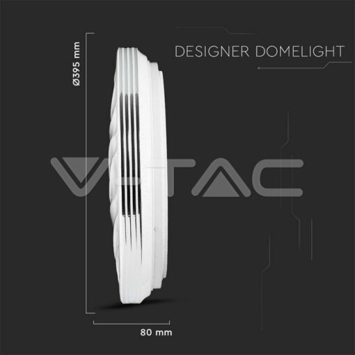 20-40-20w Плафон С Дис.3в1 Cct.Вълни Ф400-Sku:2114601 - Image 12