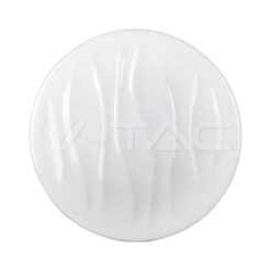20-40-20w Плафон С Дис.3в1 Cct.Вълни Ф400-Sku:2114601 VTAC-2114601