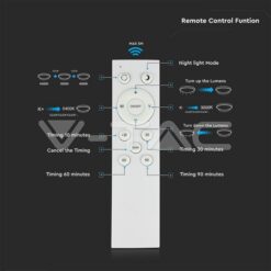 60w Led Плафон Дистанционно Сменяем Сп. Ufo VTAC-2114621