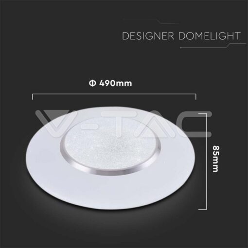60w Led Плафон Дистанционно Сменяем Сп. Ufo - Image 6