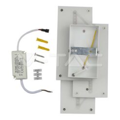 11w Стенна Лампа Черно Тяло Ip20 3000 К-Sku:218204 VTAC-218204