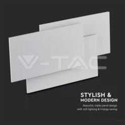 11w Стенна Лампа Черно Тяло Ip20 3000 К-Sku:218204 VTAC-218204