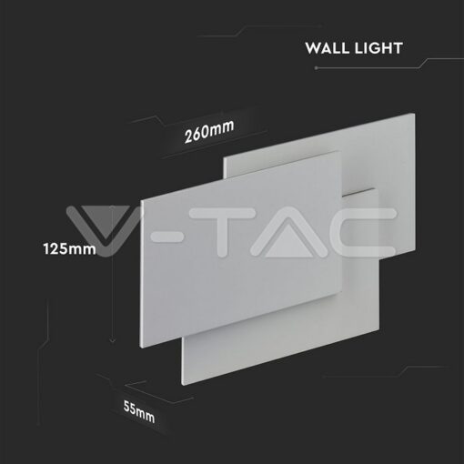 11w Стенна Лампа Черно Тяло Ip20 3000 К-Sku:218204 - Image 9