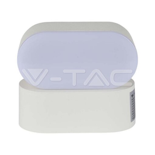 5w Led Стенна Лампа 3000k Бяла Ip65 Подвиж.-Sku:218286 - Image 2