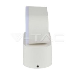5w Led Стенна Лампа 3000k Бяла Ip65 Подвиж.-Sku:218286 VTAC-218286