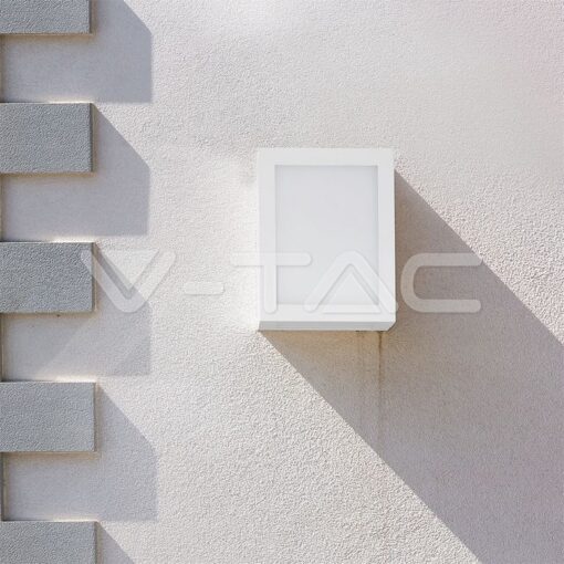 12w Led Стенна Лампа 4000k Бяла Ip65-Sku:218335 - Image 10