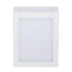 12w Led Стенна Лампа 4000k Бяла Ip65-Sku:218335 VTAC-218335