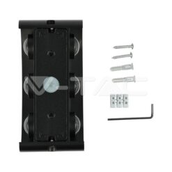 5w Led Стенна Лампа 3000k 6 Лъча Черна-Sku:218615 VTAC-218615