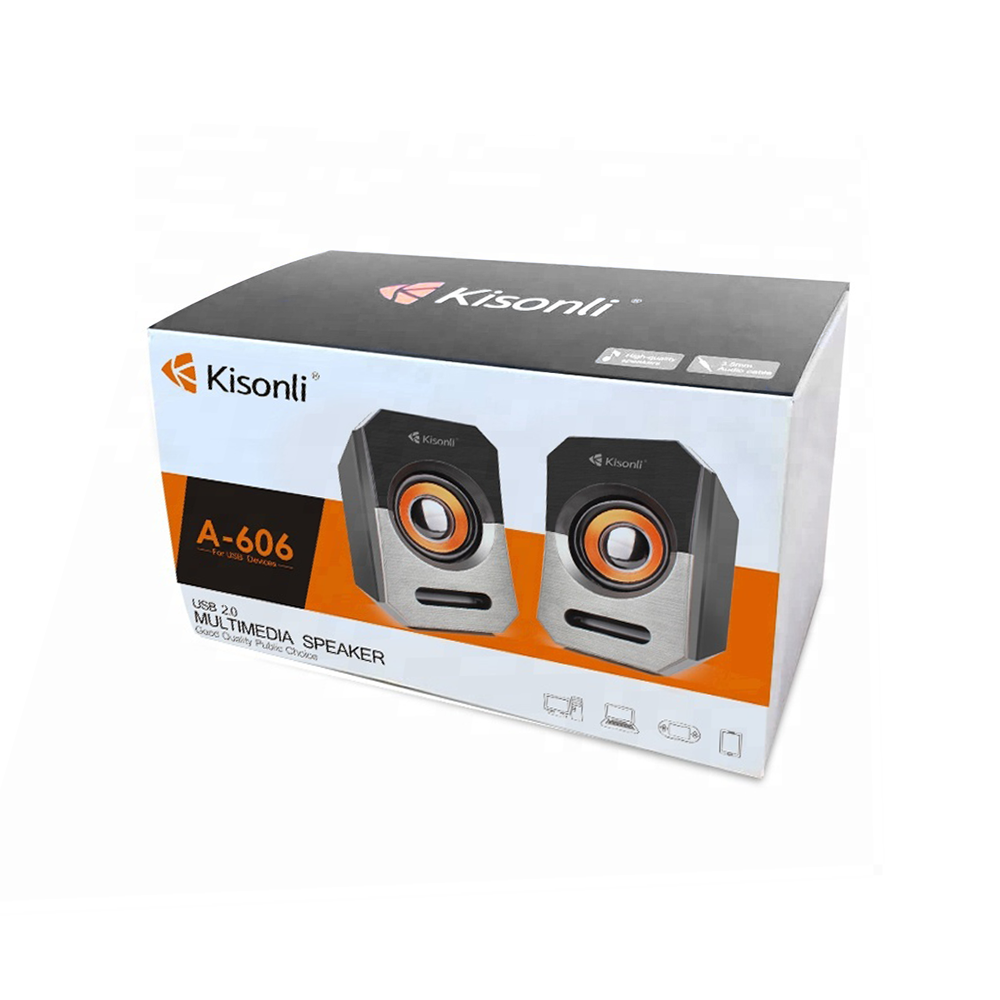 Тонколони Kisonli А-606, 3W*2, USB, Различни цветове - 22118 D-22118 5 Тонколони Kisonli А-606, 3W*2, USB, Различни цветове - 22118 - Image 4