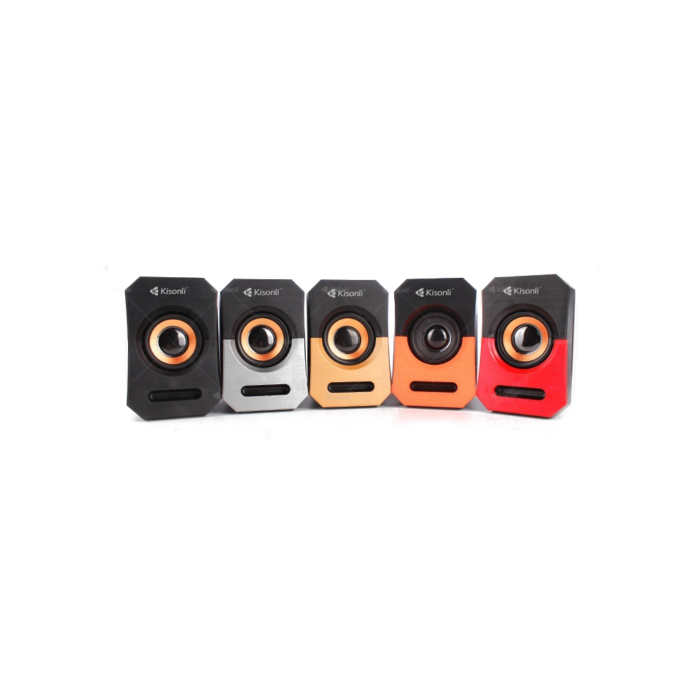 Тонколони Kisonli А-606, 3W*2, USB, Различни цветове - 22118 D-22118 3 Тонколони Kisonli А-606, 3W*2, USB, Различни цветове - 22118 - Image 2