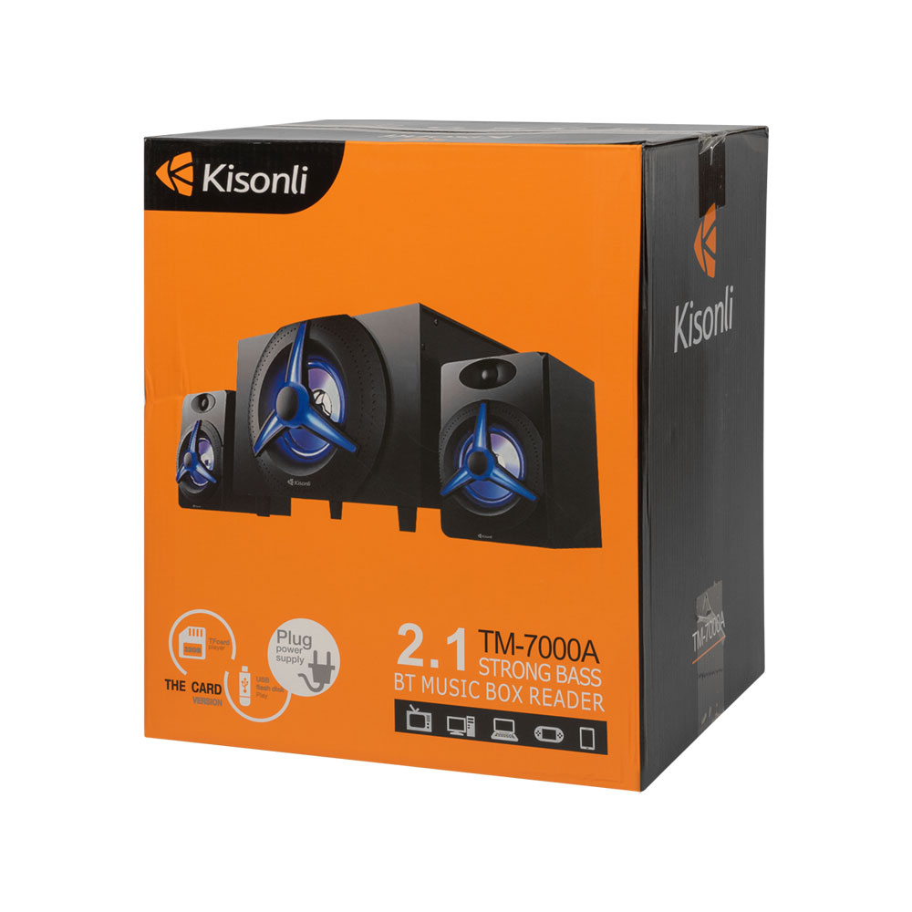 Тонколони Kisonli TM-7000A, Bluetooth, 15W+2x5W, 220V, Черен - 22148 D-22148 5 Тонколони Kisonli TM-7000A, Bluetooth, 15W+2x5W, 220V, Черен - 22148 - Image 3