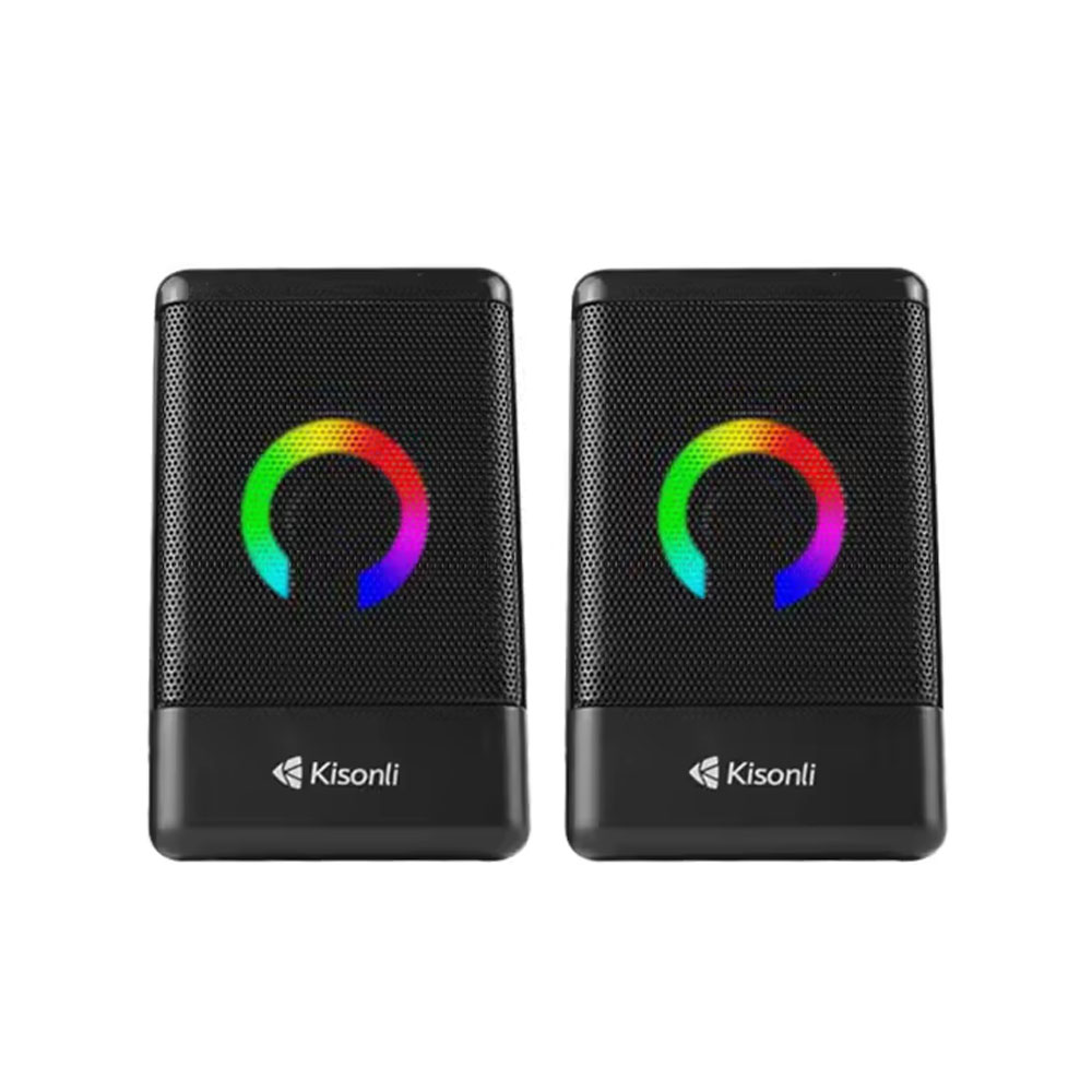Тонколони Kisonli L-8080, AUX, 2x3W, Черен - 22236 D-22236 4 Тонколони Kisonli L-8080, AUX, 2x3W, Черен - 22236 - Image 2