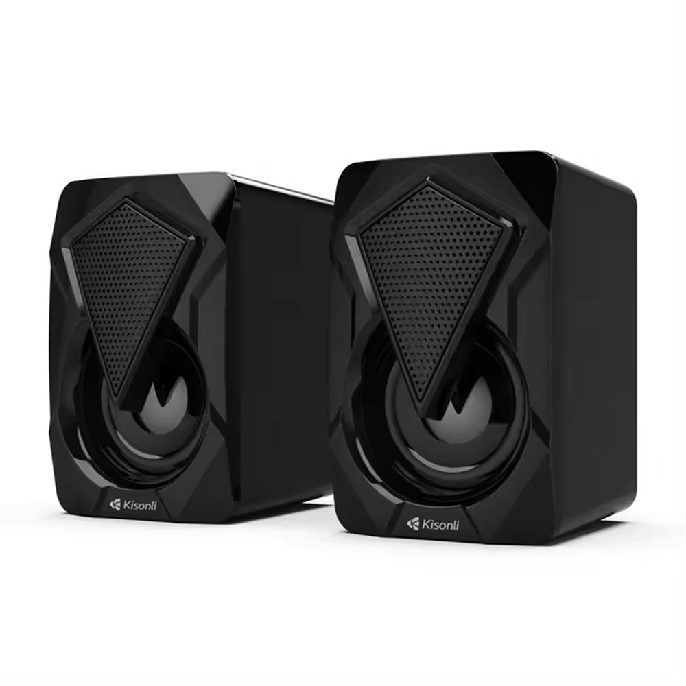 Тонколони Kisonli L-9090, AUX, 2x3W, Черен - 22241 D-22241 4 Тонколони Kisonli L-9090, AUX, 2x3W, Черен - 22241 - Image 2