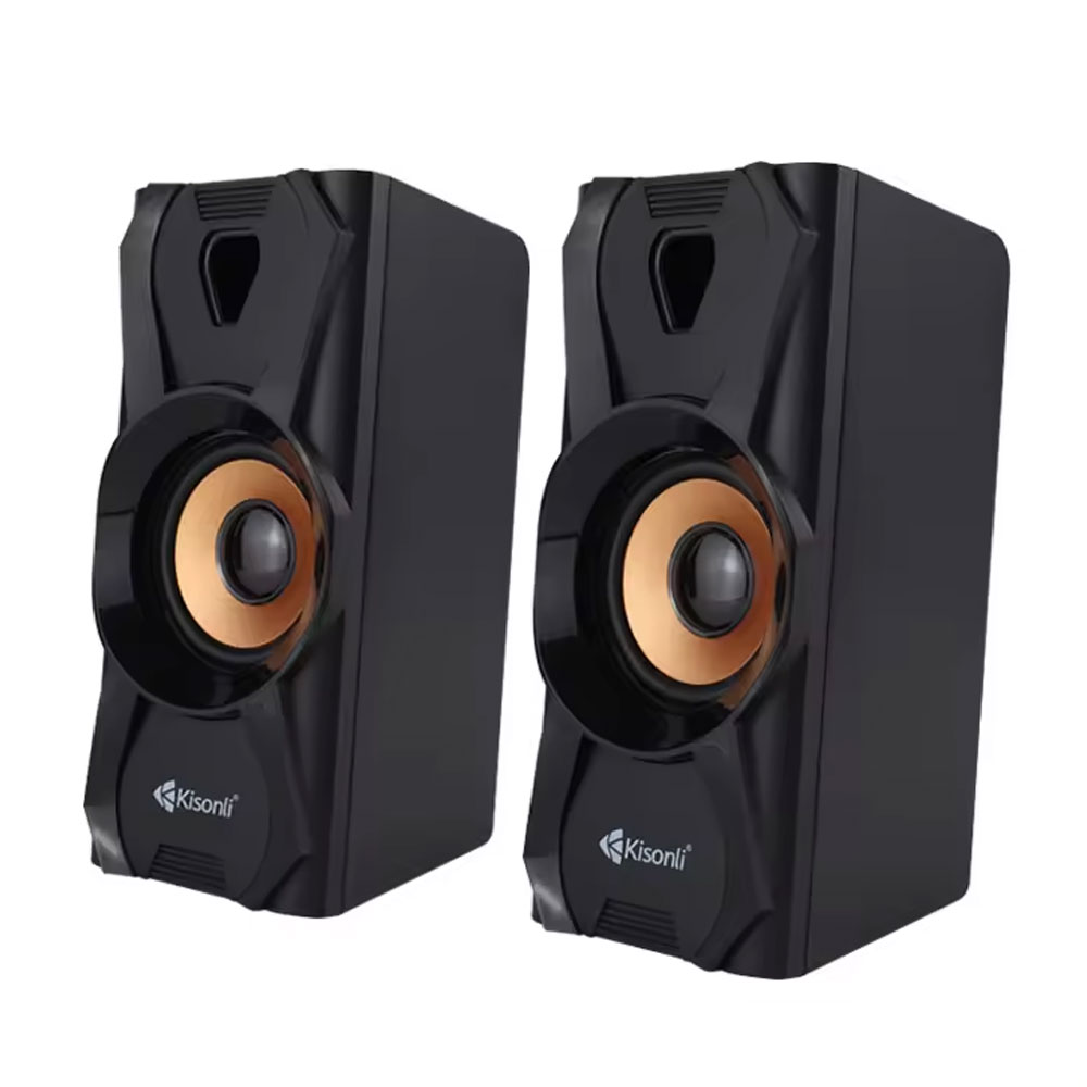 Тонколони Kisonli U-9003, AUX, 2x3W, Черен - 22252 D-22252 4 Тонколони Kisonli U-9003, AUX, 2x3W, Черен - 22252 - Image 2