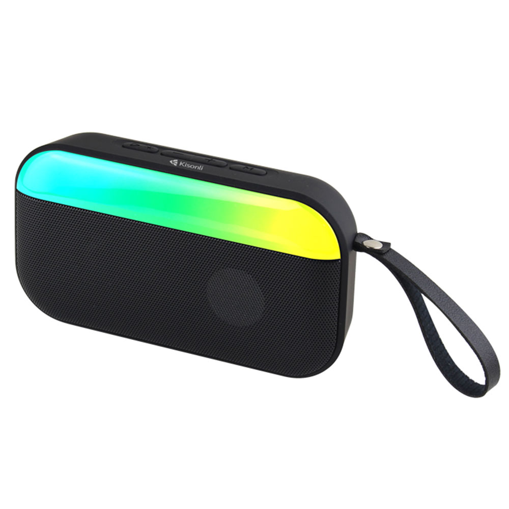 Тонколона Kisonli S19, Bluetooth, FM, AUX, Черен - 22258 D-22258 4 Тонколона Kisonli S19, Bluetooth, FM, AUX, Черен - 22258 - Image 2