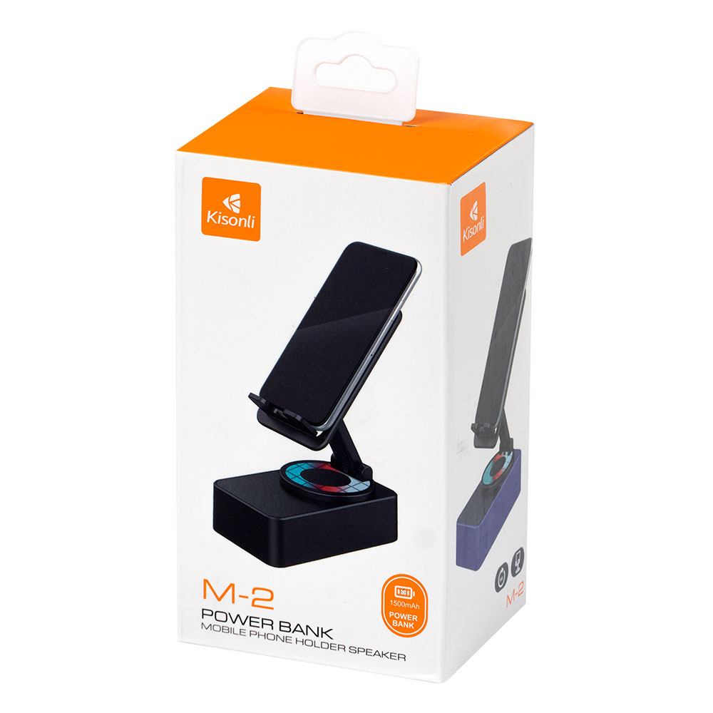 Тонколона със стойка за телефон Kisonli M2, Bluetooth, USB, RGB, Различни цветове - 22274 D-22274 7 Тонколона със стойка за телефон Kisonli M2, Bluetooth, USB, RGB, Различни цветове - 22274 - Image 5
