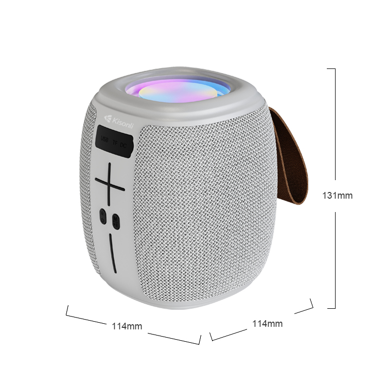 Тонколона Kisonli Q16, Bluetooth, USB, SD, FM, RGB, Различни цветове - 22285