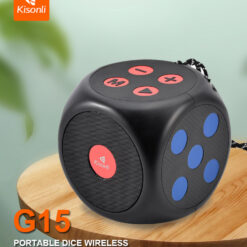 Тонколона Kisonli G15, Bluetooth, USB, SD, FM, Различни цветове - 22290 D-22290