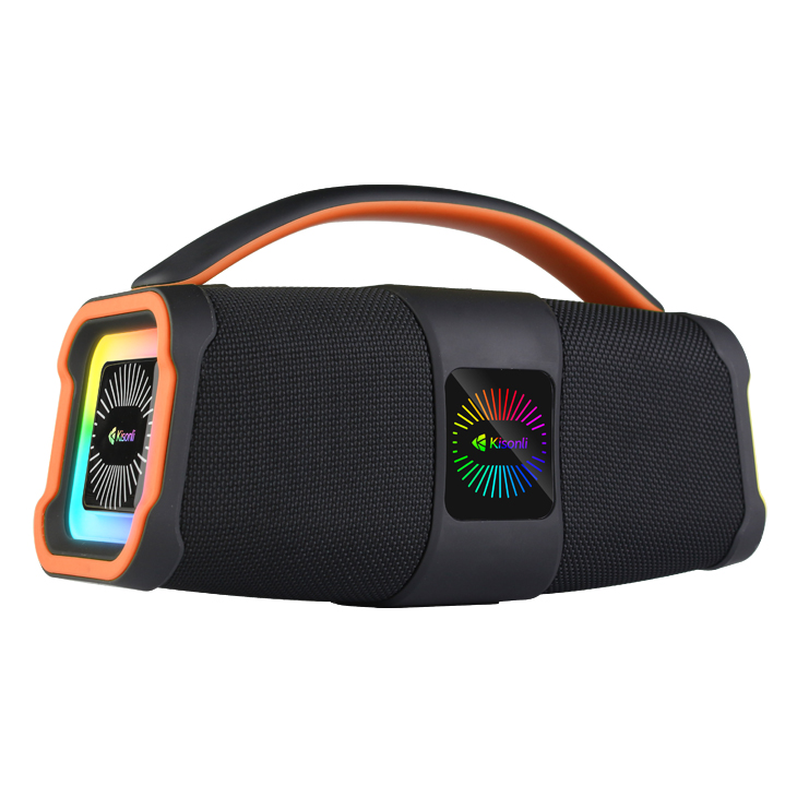 Тонколона Kisonli K5, Bluetooth, USB, SD, AUX, FM, RGB, Черен - 22293 D-22293 4 Тонколона Kisonli K5, Bluetooth, USB, SD, AUX, FM, RGB, Черен - 22293 - Image 2