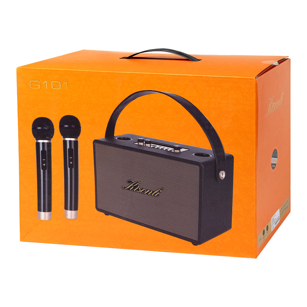 Тонколона Kisonli G101, Караоке, Bluetooth, USB, SD, AUX, Различни цветове - 22300 D-22300 6 Тонколона Kisonli G101, Караоке, Bluetooth, USB, SD, AUX, Различни цветове - 22300 - Image 4