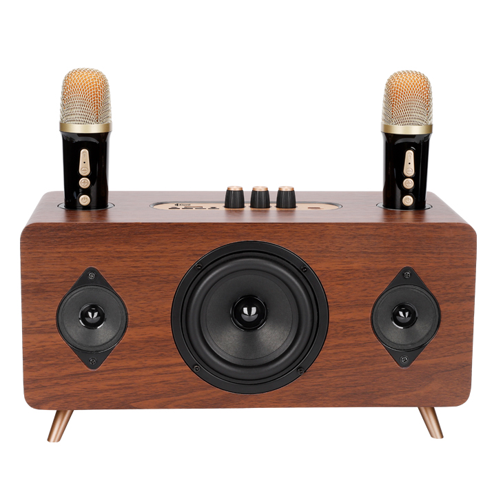 Тонколона Kisonli G105, Караоке, Bluetooth, USB, SD, AUX, Кафяв - 22304 D-22304 5 Тонколона Kisonli G105, Караоке, Bluetooth, USB, SD, AUX, Кафяв - 22304 - Image 3