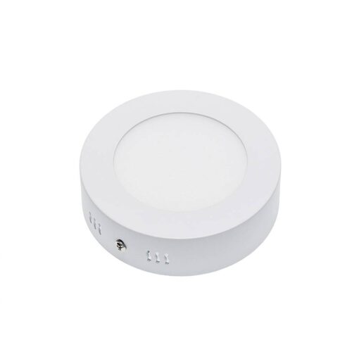 6W LED ПАНЕЛ ЗА ВЪНШЕН МОНТАЖ КРЪГЪЛ AC85-265V 50-60Hz – Студено Бяла