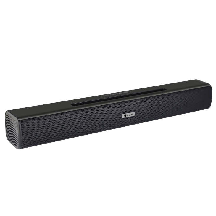 Тонколона Kisonli LED-803, Bluetooth, USB, SD, AUX, FM, Черен - 22315