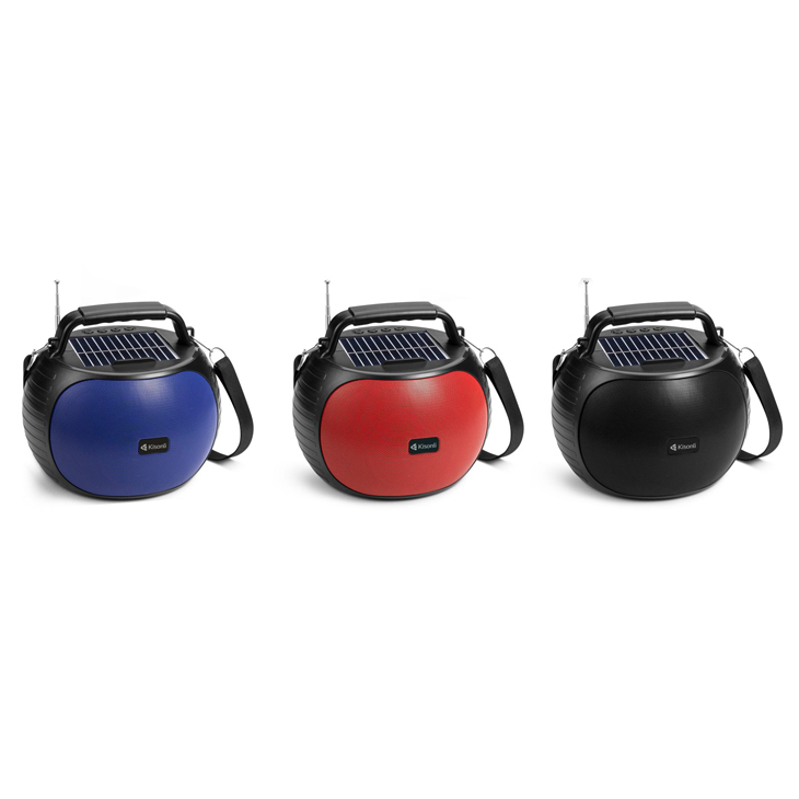 Тонколона Kisonli SC-22, Bluetooth, Солар, USB, SD, AUX, Различни цветове - 22322 D-22322 5 Тонколона Kisonli SC-22, Bluetooth, Солар, USB, SD, AUX, Различни цветове - 22322 - Image 3