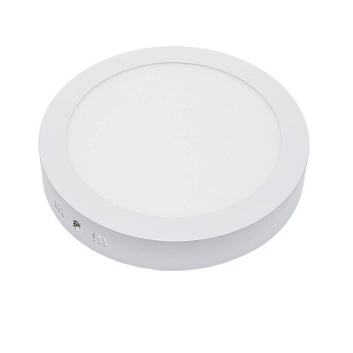 18W LED ПАНЕЛ ЗА ВЪНШЕН МОНТАЖ КРЪГЪЛ AC85-265V 50-60Hz – Топло Бяла