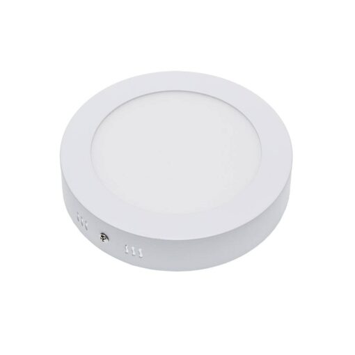 12W LED ПАНЕЛ ЗА ВЪНШЕН МОНТАЖ КРЪГЪЛ AC85-265V 50-60Hz – Студено Бяла