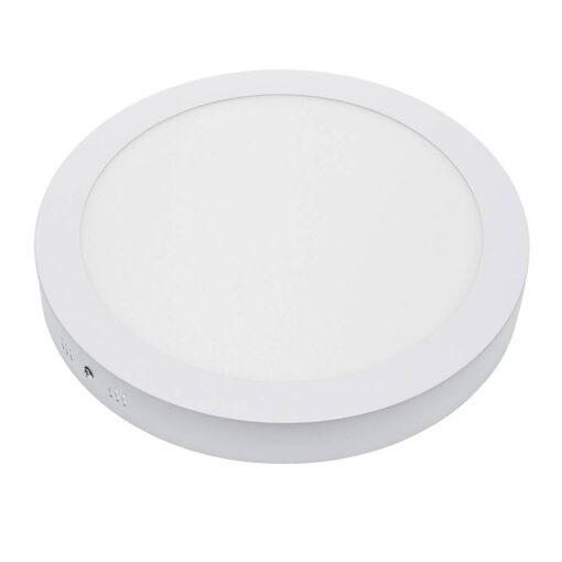 24W LED ПАНЕЛ ЗА ВЪНШЕН МОНТАЖ КРЪГЪЛ AC85-265V 50-60Hz – Студено Бяла
