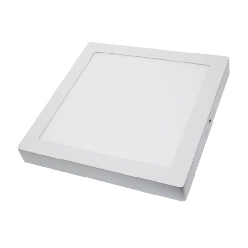 24W LED ПАНЕЛ ЗА ВЪНШЕН МОНТАЖ КВАДРАТЕН AC85-265V 50-60Hz – Студено Бяла