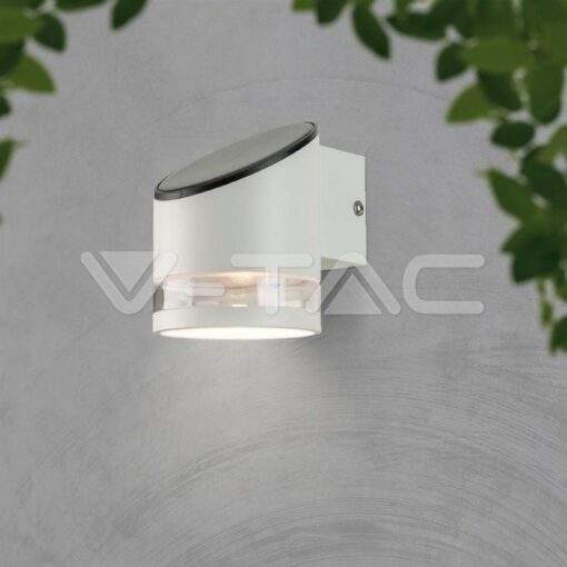 1w Led Соларна Стенна Лампа Smd С Микровълнов Датчик Ip44 3000k - Image 8