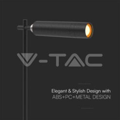 3w Led Магнитна Настолна Лампа 4000k Черно Тяло VTAC-23042