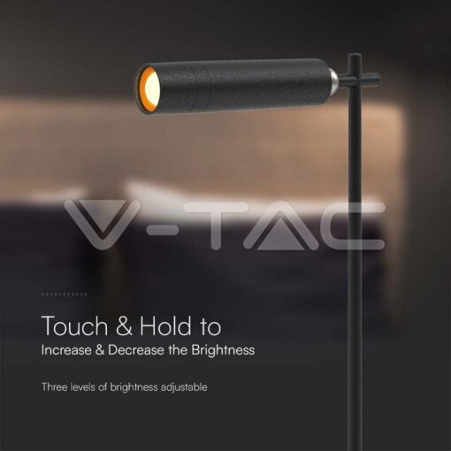 3w Led Магнитна Настолна Лампа 4000k Черно Тяло - Image 3