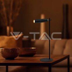 3w Led Магнитна Настолна Лампа 4000k Черно Тяло VTAC-23042