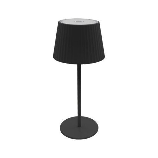 Акумулаторна Соларна Настолна Лампа 2.5 W Хром