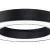 LED КРЪГЪЛ ПЛАФОН ЗА ТАВАН 5630SMD 64W AC175-260V 4800LM 4500K -ЧЕРЕН OP-2910