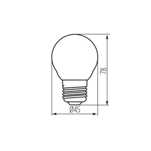 LED източник на светлина XLED G45 - Image 4