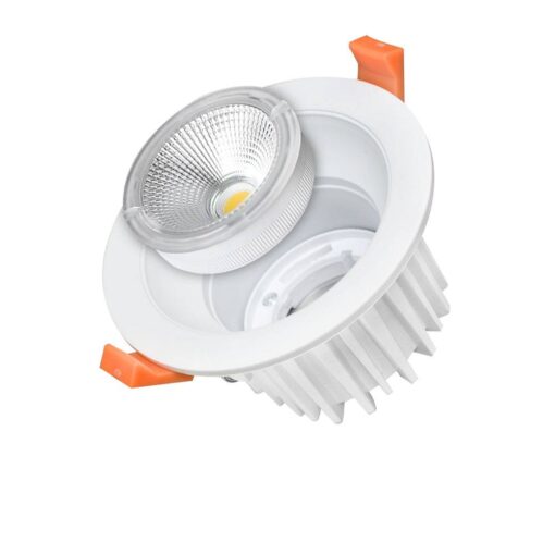 25W LED ЛУНА COB КРЪГЛА, СМЕНЯЩ ЧИП, 4500K
