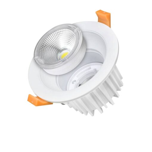 35W LED ЛУНА COB КРЪГЛА, СМЕНЯЩ ЧИП, 4500K