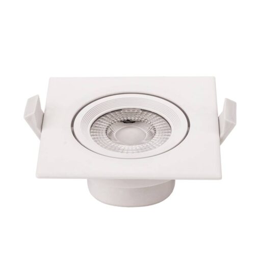 5W LED ЛУНА КВАДРАТНА НАСОЧВАЩА СЕ, AC100-240V 375LM – Неутрално Бяло